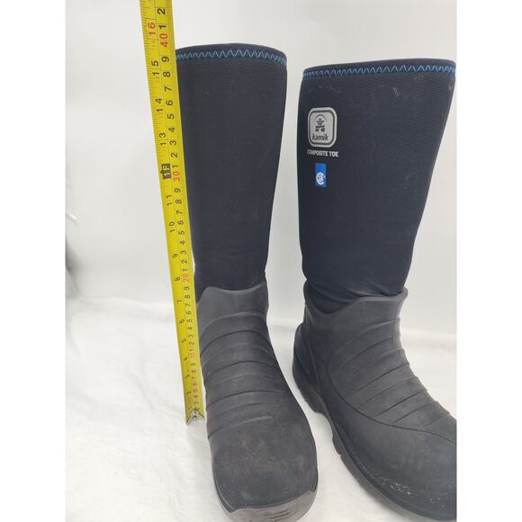 Kamik Boots Barrel V Mens 8 Composite Toe Waterproof Rubber Protective Footwear - Picture 11 of 16